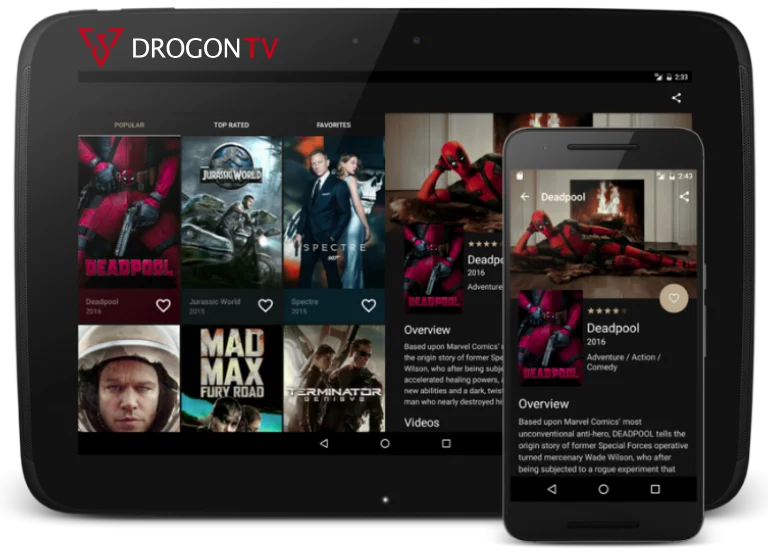 Drogon TV App Screenshot